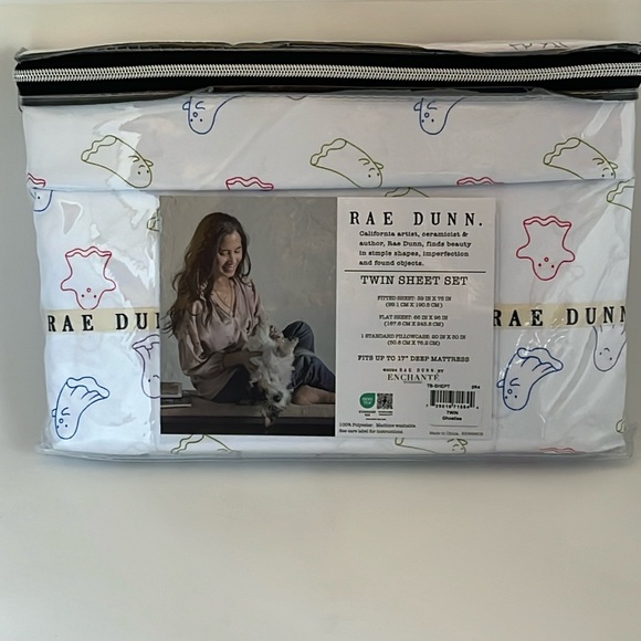 Rae Dunn Halloween Ghost Sheet set - Twin Boy Girl NEW - Picture 2 of 7